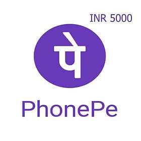 PhonePe 5000 INR Gift Card IN