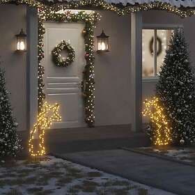 vidaXL 2295206 Christmas Meteor with Stakes 115LED 89cm