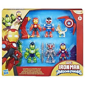 Hasbro Marvel Iron Man And His Awesome Friends Armored-Up Avengers Pack
