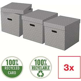 Esselte Home Kub Storage Box 3-pack