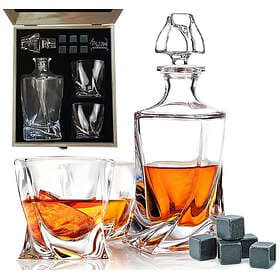 Flow Twist Whisky Decanter