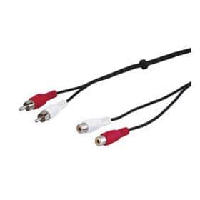 Goobay 2RCA - 2RCA M-F 2.5m