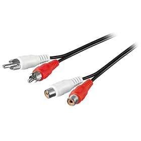 Goobay 2RCA - 2RCA M-F 10m