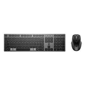 HP 720 Multi-Device Rechargeable Wireless Keyboard and Mouse Combo