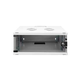Digitus 4U 540 x 400 mm Grey Glass Door Wall Cabinet