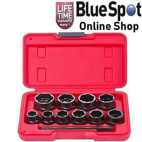 BlueSpot Tools 01539 Bolt Remover Set 10pcs