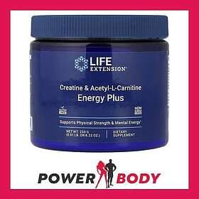Life Extension Creatine & Acetyl-L-Carnitine Energy Plus 233g