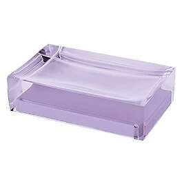 Gedy Auckland Resin 0000EAAU1179000 Soap Dish (Purple)