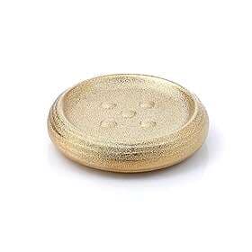 Gedy Astrid Ceramic 0000AD118700000 Soap Holder (Gold)