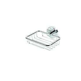Croydex Flexi-Fix Pendle QM411641 Soap Basket (Silver)