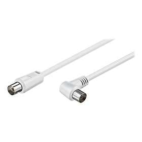 Goobay Antenna 9.5mm - 9.5mm (angled) M-F 1.5m