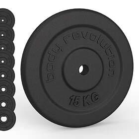 Body Revolution Cast Iron Weight Plates 2x5kg