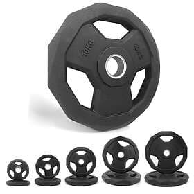 TNP Accessories Olympic Tri Grip Rubber Weight Plates 15kg
