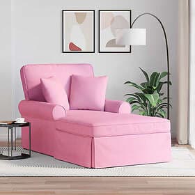 vidaXL Chaise Lounge with Pillow Fabric 42022947