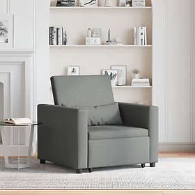 vidaXL Convertible Chair Bed Fabric 42002685