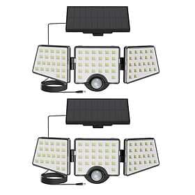 Lepro Security Lights Adjustable 3Heads