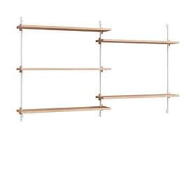 MOEBE ws.85.2.B Wall Shelving