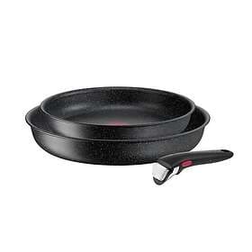 Tefal Ingenio Black Stone L3999032 Fry Pan Set 2pcs