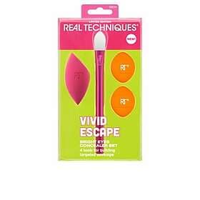 Real Techniques VIVID ESCAPE Brush Set 4pcs