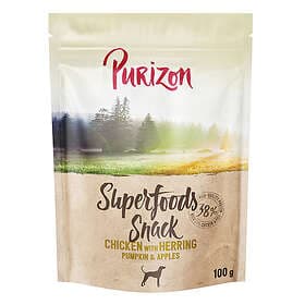 Purizon Superfoods Dog Snack Salmon with Herring, Carrots & Blackberries 100g