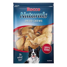 Rocco Naturals Dried Beef Ears 100-Pack