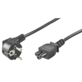 MicroConnect CEE 7/7 (angled) - IEC C5 0.5m