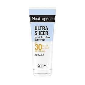 Neutrogena Ultra Sheer Hydrating Body Lotion Sunscreen SPF30