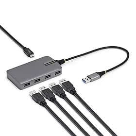 StarTech.com Hub 4 x USB 3.2 Gen 1 + 1 x USB-C + 1 x USB-A