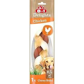 8in1 Vitality Delights Chicken Chew 80g