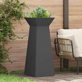 vidaXL Pelarkrukor 40 x 40 x 100 cm Svart
