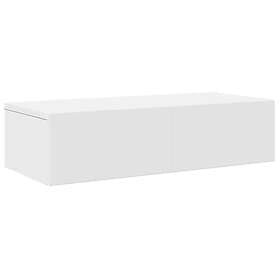 vidaXL Wall Shelf with Drawers 60x26.5x15cm