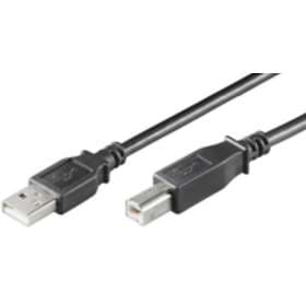MicroConnect USB A - USB B 2.0 0.1m