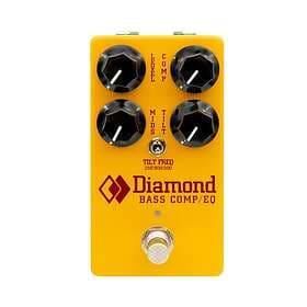 Diamond BASS COMP/EQ Optical Bass Compressor and Tilt EQ Pedal