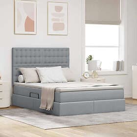vidaXL Bed Frame 3371904 140x190cm