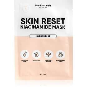 breakout + aid Skin Reset Niacinamide Mask Sheet 34g