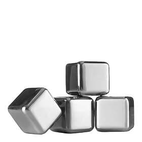 Vacuvin Whiskey Stones 4-pack Silver