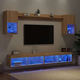 vidaXL 3216688 TV Stand 6 parts