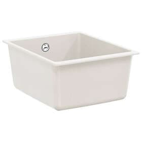 vidaXL 42028419 Single Basin 370 x 460mm (Quartz Composite)