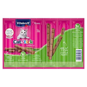 Vitakraft Cat Stick Chicken & Cat Grass 6-Pack