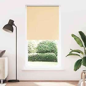 vidaXL Roller Blind Blackout Beige 115x210cm