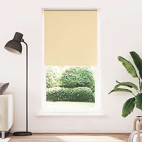 vidaXL Roller Blind Blackout Beige 100x230cm
