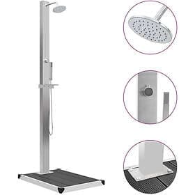 vidaXL Camping Shower WPC