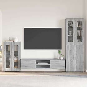 vidaXL 3397980 TV Cabinet Set with Drawer