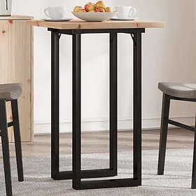 vidaXL O-Frame Dining Table 50x50x75.5cm 3282735