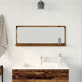 vidaXL Mirror Wall Shelf 90x10.5x37cm