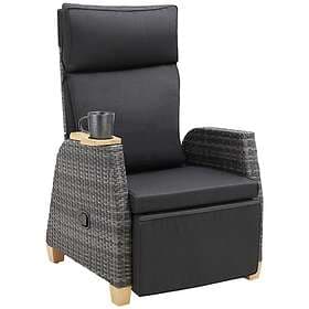 TecTake Pescara Adjustable Chair Rattan 405372