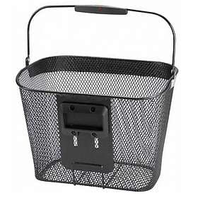 KLICKfix Reflect Steel Mesh Bicycle Basket Front 16L