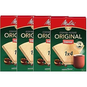Melitta 1X4 Gourmet Intense Coffee Filter 8st