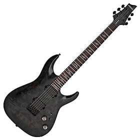 Schecter Omen Elite-6 See Thru Black