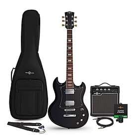 Gear4music Select Electric Guitar Black